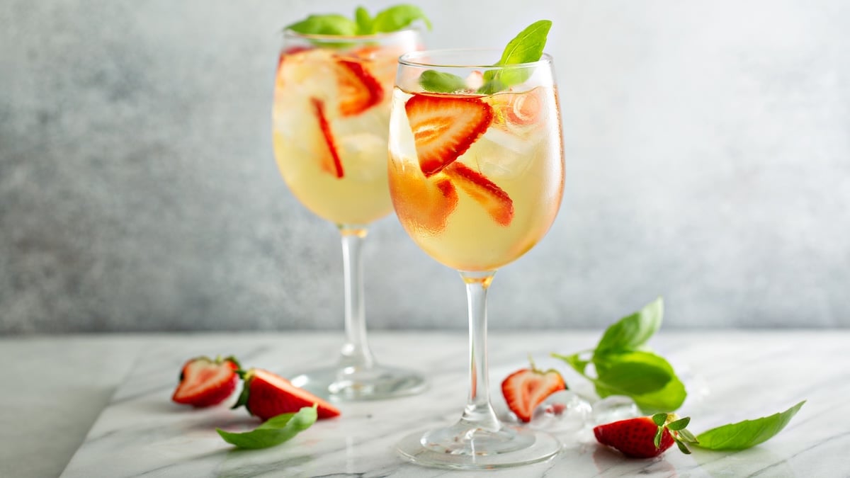 Virgin sangria blanche